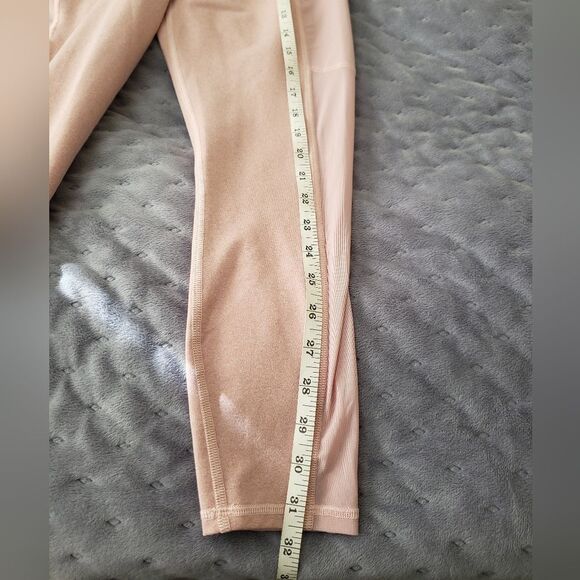 Fabletics Pink High Waist Mesh pocket leggings Size XS - Picture 10 of 11